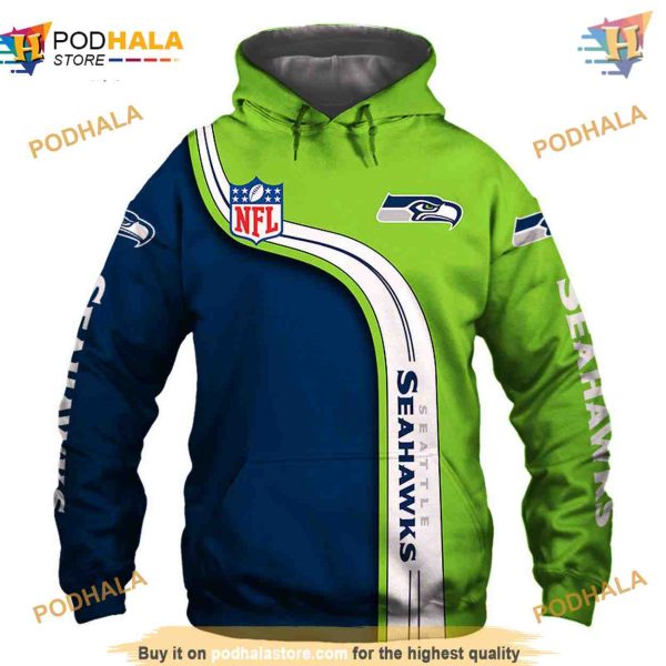 Seattle Seahawks Hoodie 3D