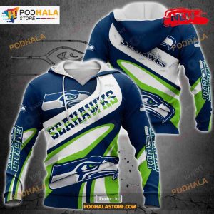 Seattle Seahawks Luxury Style For Sports Fans NFL Hoodie 3D