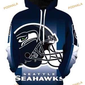 Seattle Seahawks NFL 3D Hoodie