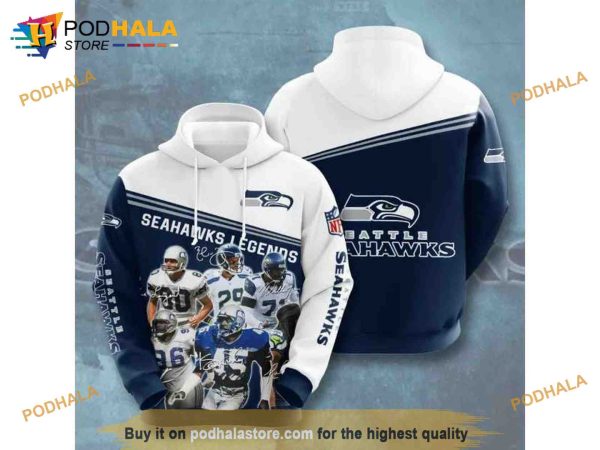 Seattle Seahawks NFL Hoodie 3D