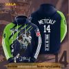 Seattle Seahawks NFL Hoodie 3D D.k. Metcalf