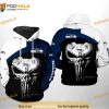 Seattle Seahawks NFL Skull Punisher Team 3D Hoodie