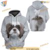 Shih Tzu Dog Costume Full All Over Printed 3D Hoodie Sweatshirt