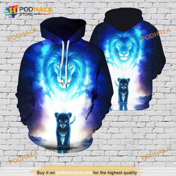 Simba A Kings Path Lion King 3D 3 Hoodie