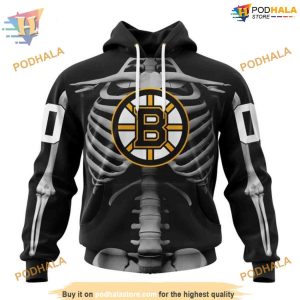 Skeleton Costume Special NHL Boston Bruins Hoodie 3D