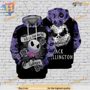 Skellington Full Print Christmas Hoodie