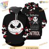 Skellington Head 3D Cosplay Hoodie