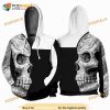 Skull Creepy Style Full 3D Hoodie