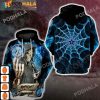 Skull Spiderweb Dallas Cowboys Christmas Gifts 3D Hoodie AOP