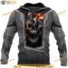 Skull Tattoo And Dungeon Dragon 3D 3 Hoodie