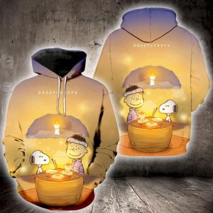 Snoopy Charlie Brown Lover Funny 3D Hoodie Sweatshirt