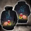 Snoopy Charlie Brown Stargazing 3D Hoodie Sweatshirt