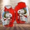 Snoopy Cute Lover Funny 3D Hoodie Sweatshirt