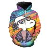 Snoopy Cuter Lover Colorful 3D Hoodie Sweatshirt