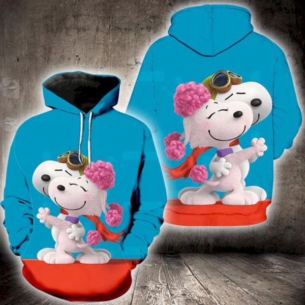 Snoopy Funny 3D Hoodie Sweatshirt