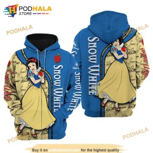 Snow White Disney Unisex Cartoon Graphic 3D Hoodie