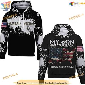 Soldiers Military Christmas Sweatshirt All Over Printed 3D Hoodie Sweatshirt