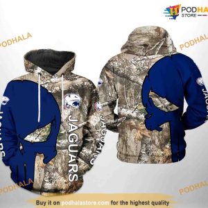 South Alabama Jaguars Camo Veteran Hunting NCAA 3D Hoodie