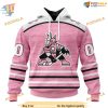 Special Pink Breast Cancer NHL Arizona Coyotes Hoodie 3D