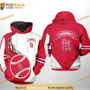 St. Louis Cardinals MLB Classic 3D Hoodie