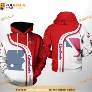 St. Louis Cardinals MLB Team 3D Hoodie