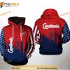 St. Louis Cardinals MLB Team US 3D Hoodie