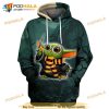 Star Wars Baby Yoda Wizard 3D Hoodie Sweatshirt