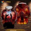 Star Wars Fight Over Print 3D Hoodie Sweatshirt