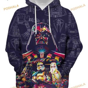 Star Wars Movie 3D Hoodie Sweatshirt