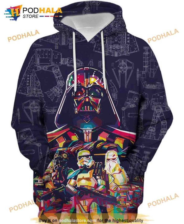 Star Wars Movie 3D Hoodie Sweatshirt