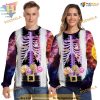 Starry Skeleton Christmas Sweatshirt 3D Hoodie