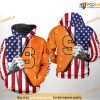 Syracuse Orange US Flag NCAA 3D Hoodie