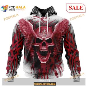 Tampa Bay Buccaneers Special Kits With Skull Art Shirt NFL Hoodie 3D