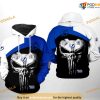 Tampa Bay Lightning NHL Skull Punisher NHL Hoodie 3D