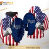 Tampa Bay Rays MLB US Flag 3D Hoodie