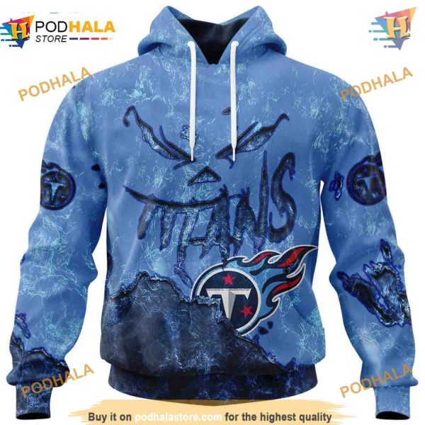 Tennessee Titans Hoodie 3D Devil Eyes