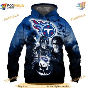 Tennessee Titans Hoodie 3D Halloween Horror