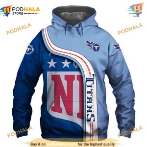 Tennessee Titans Hoodie 3D Pullover