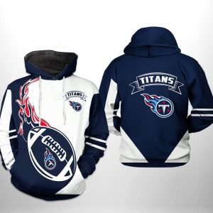 Tennessee Titans NFL Classic 3D Hoodie