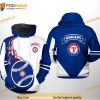 Texas Rangers MLB Classic 3D Hoodie