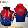 Texas Rangers MLB Team US 3D Hoodie