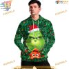 The Grinch 3D Xmas Hoodie