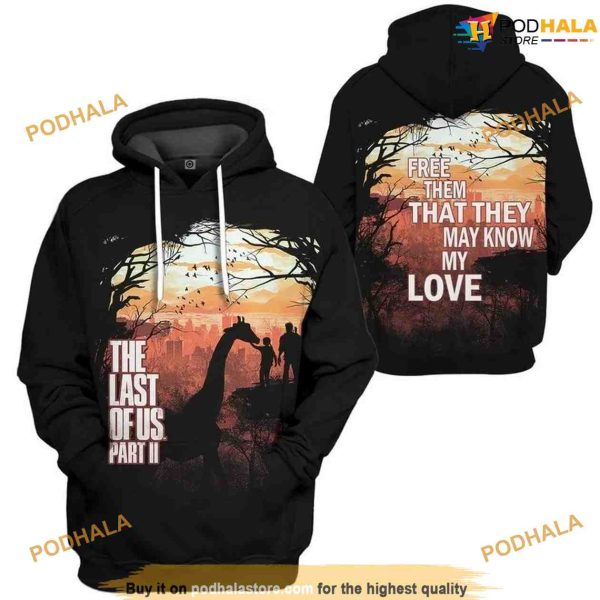 The Last Of Us Series Over Print 3D Funny Christmas Hoodie