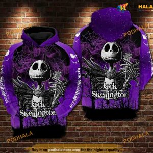 The Nightmare Before Christmas 3D Halloween Funny Christmas Hoodie