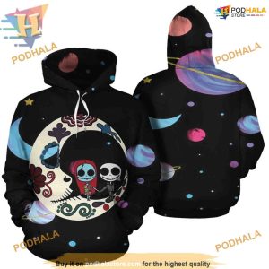 The Nightmare Before Christmas 3D Xmas Hoodie