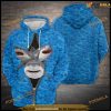 Three Sharks 3D Funny Christmas Hoodie