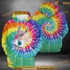 Tie Dye Hipster Alpaca 3D Funny Christmas Hoodie