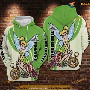 Tinker Bell 3 Over Print 3D Funny Christmas Hoodie