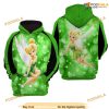 Tinker Bell Disney AOP Unisex Funny Christmas Hoodie