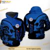 Toronto Blue Jays MLB Skull 3D Hoodie